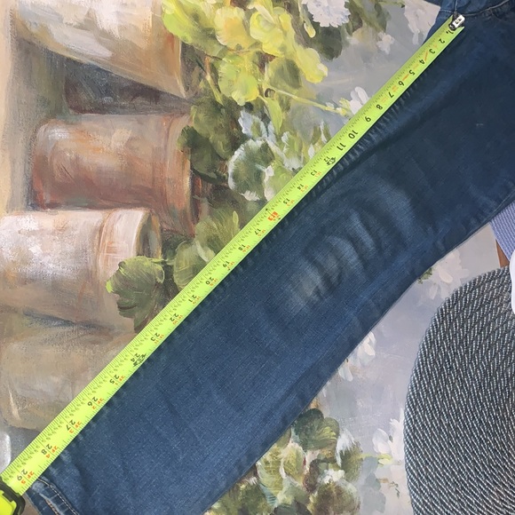 GAP 1969 Sz 29R high rise skinny jeans medium wash jeans - Picture 6 of 14